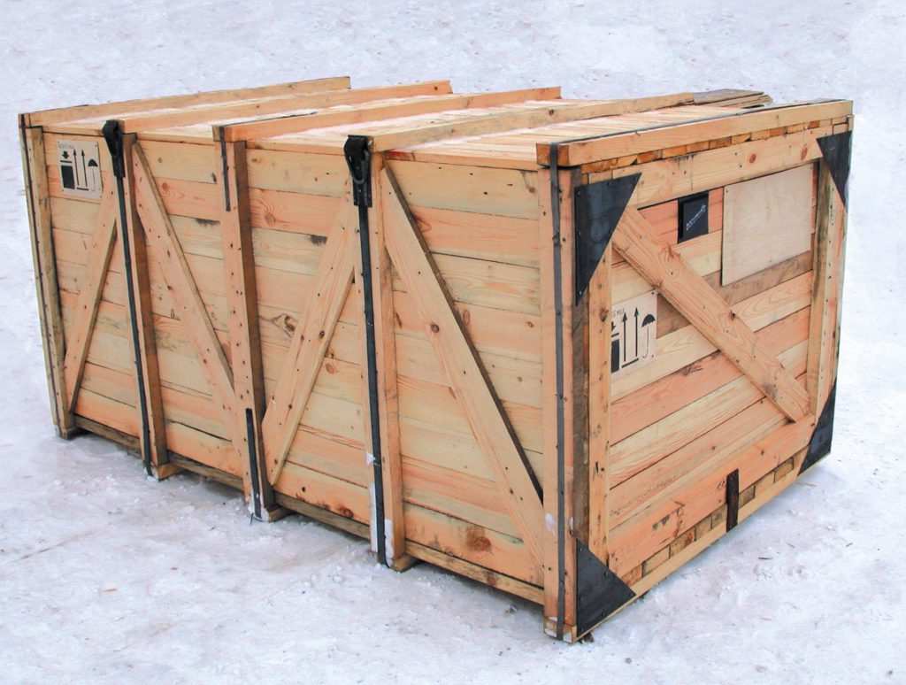 ящик контейнер деревянный