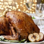 индейка праздник жаренная